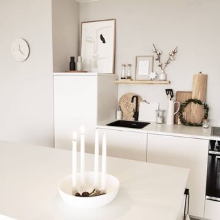 White Kitchen Design / Decoration (#128307)