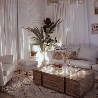 White Living Room Design / Decoration (#128941)