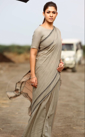 Nayanthara latest beautiful & hot HD stills in saree