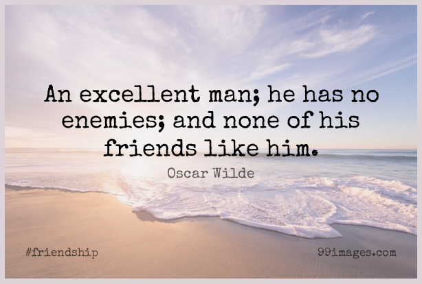 ✓[100+] Short Friendship Quote by Oscar Wilde about Funny Friend,Men,Enemy  for WhatsApp DP / Status, Instagram Story, Facebook Post. (png / jpg) (2023)