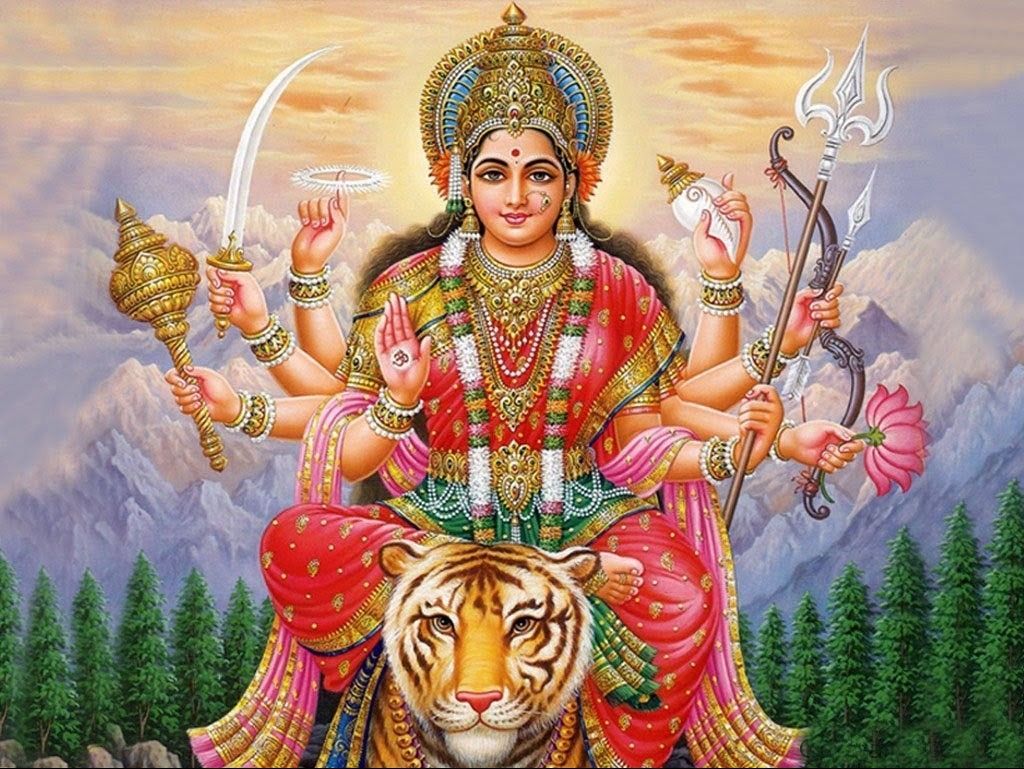 ✓[160+] Maa Durga Devi Images, HD Photos (1080p), Wallpapers  (Android/iPhone) (2023)