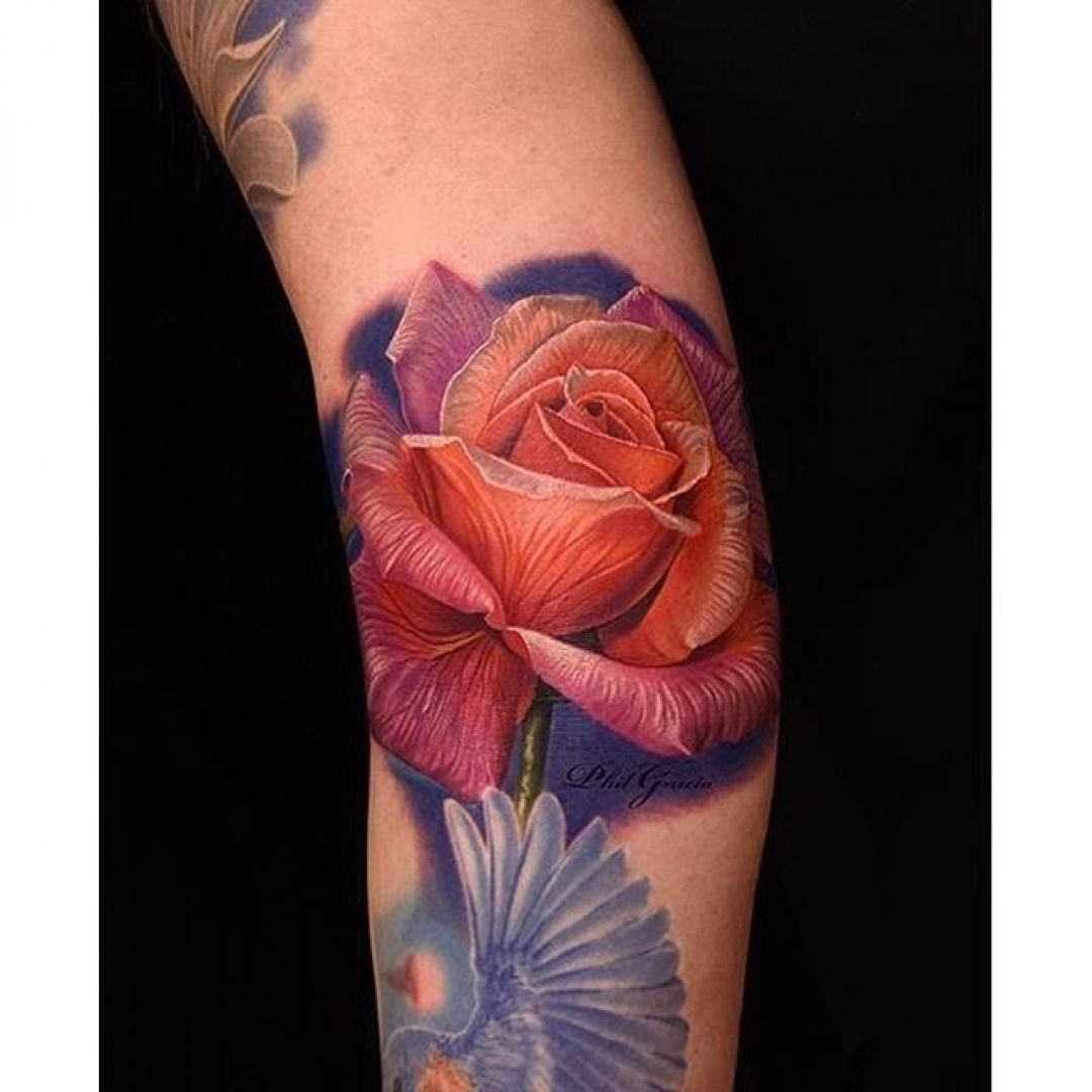✓[100+] 3d Rose Tattoo Design (png / jpg) (2023)