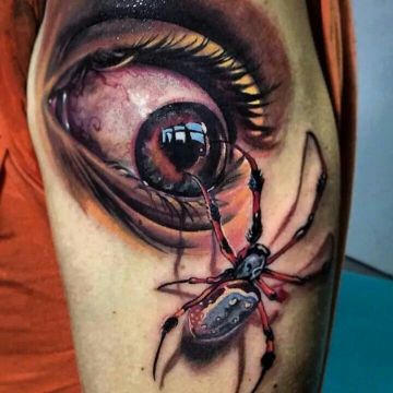 3d Eye Tattoo Design