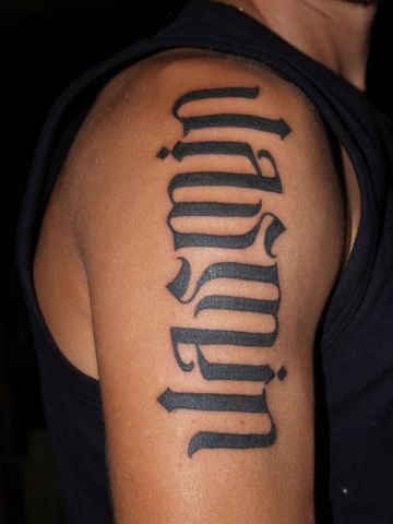 ✓[70+] Ambigram Shoulder Tattoo Design (png / jpg) (2023)