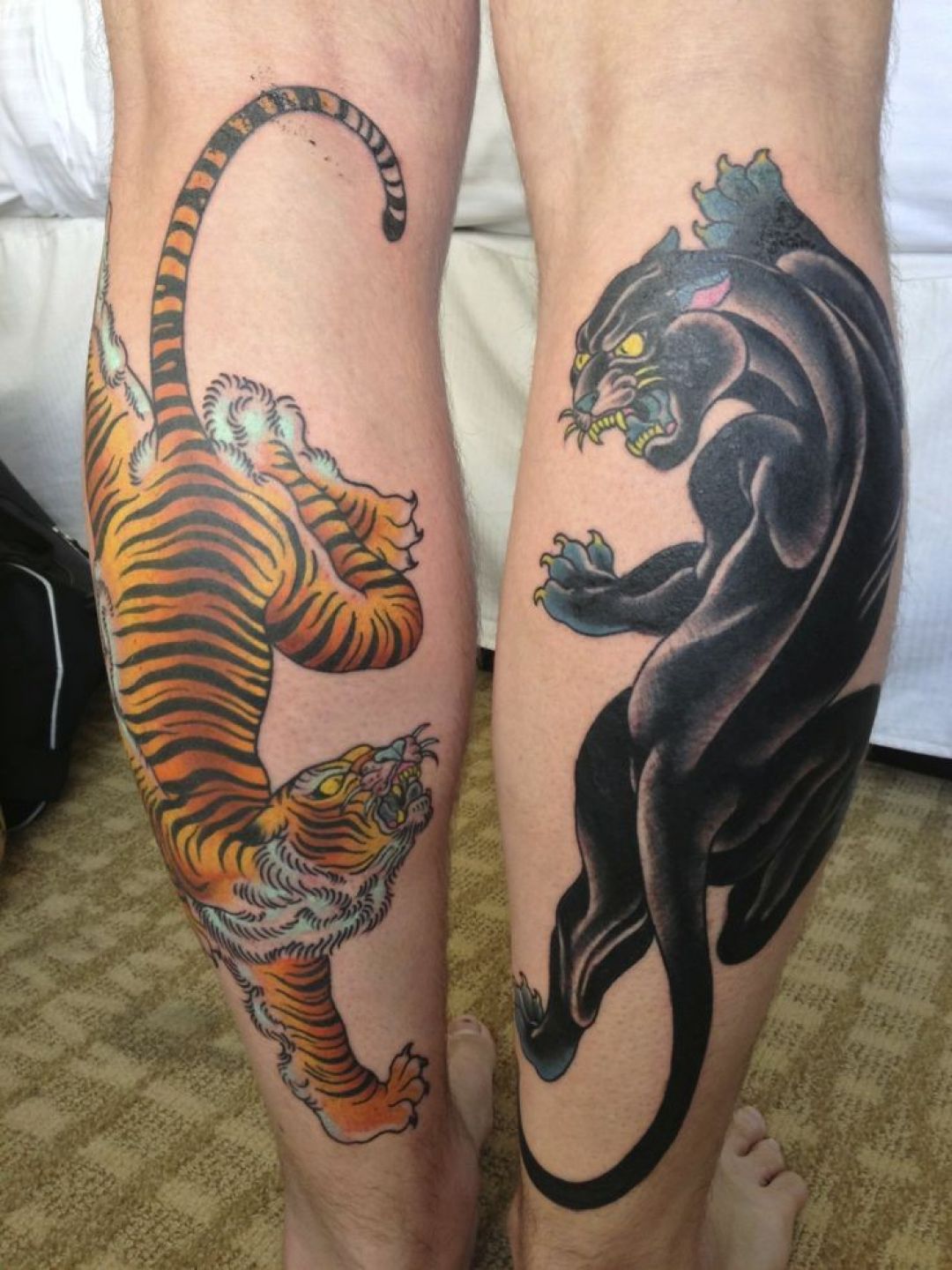 ✓[100+] Asian Black Tiger Panther Tattoo Design (png / jpg) (2023)