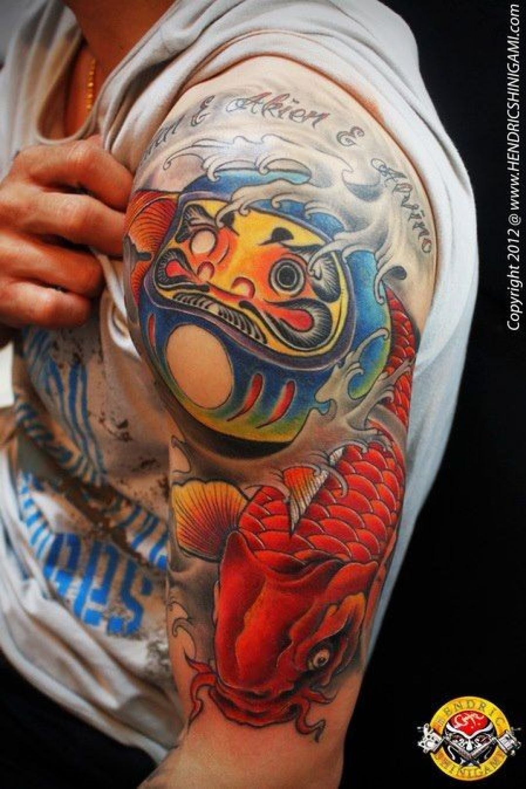 ✓[100+] Asian Fish Shoulder Tattoo Design (png / jpg) (2023)