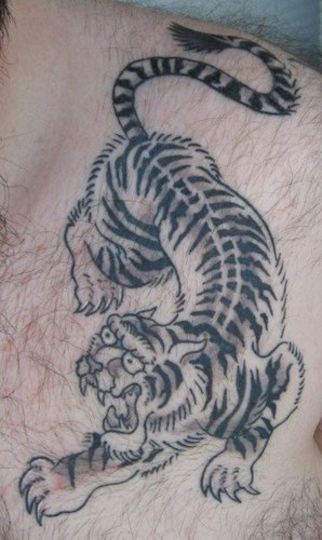 ✓[100+] Asian Ink Black Tiger Tattoo Design (png / jpg) (2023)