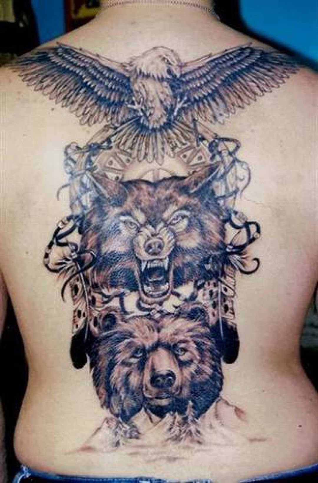 ✓[100+] Bear Wolf Eagle Tattoo Design (png / jpg) (2023)