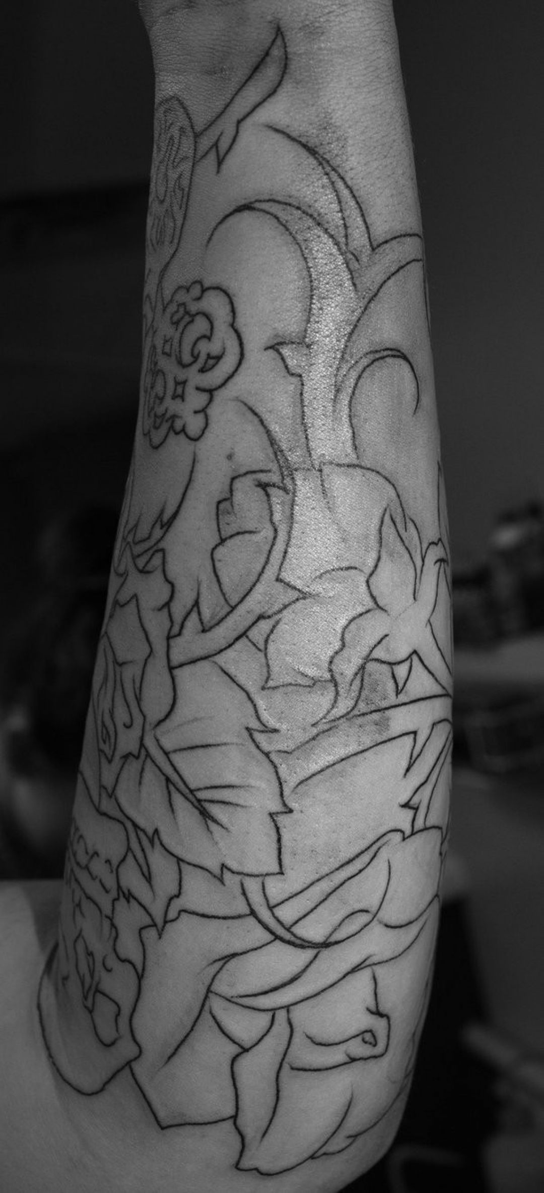 ✓[100+] Flower Sleeve, Forearm Tattoo Design (png / jpg) (2023)
