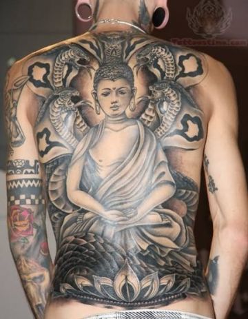 ✓[100+] Buddhist Buddha Face, Back Tattoo Design (png / jpg) (2023)