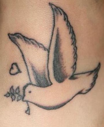 ✓[100+] Heart Dove Love Tattoo Design (png / jpg) (2023)