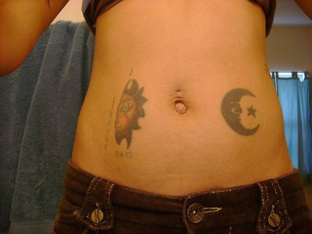✓[100+] Moon Stomach Tattoo Design (png / jpg) (2023)
