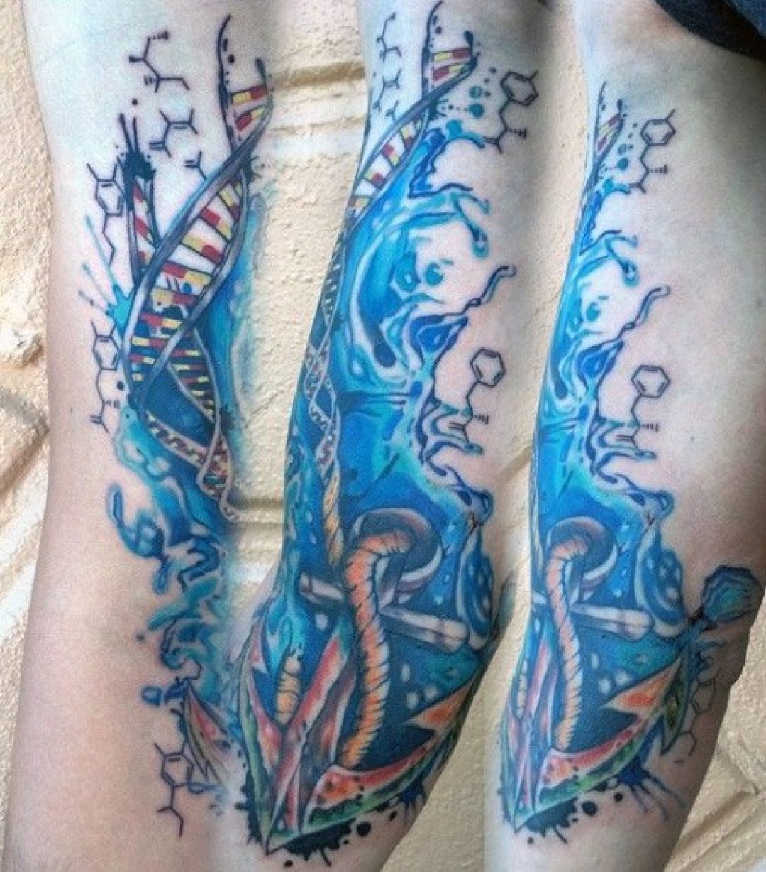✓[100+] Nautical Water Anchor Sleeve Tattoo Design (png / jpg) (2023)