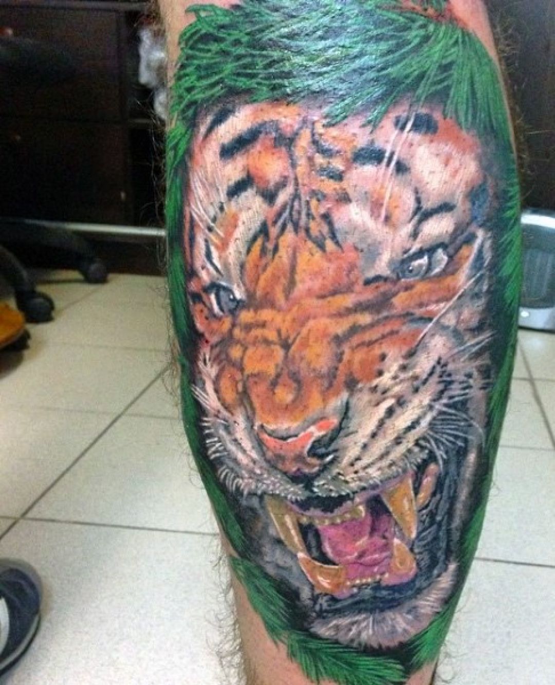 ✓[100+] Tiger Leg, Face Tattoo Design (png / jpg) (2023)