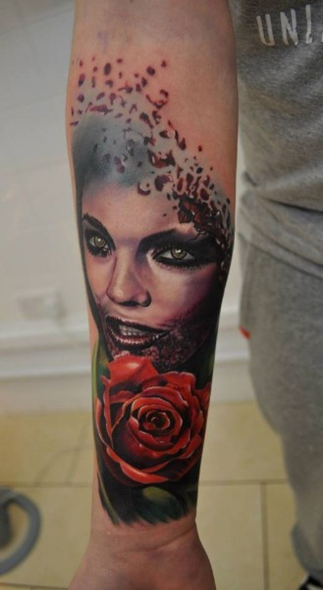 ✓[100+] Vampire Rose Forearm Tattoo Design For Women (female) (png / jpg)  (2023)