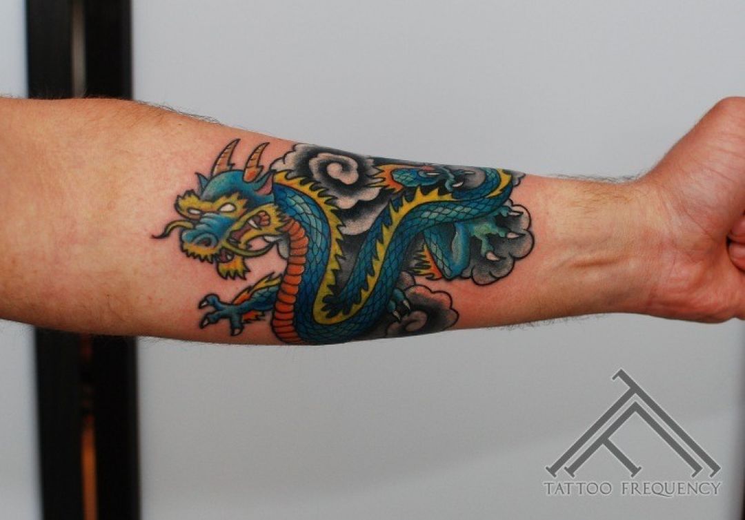 ✓[100+] Cartoon Dragon Arm Tattoo Design (png / jpg) (2023)