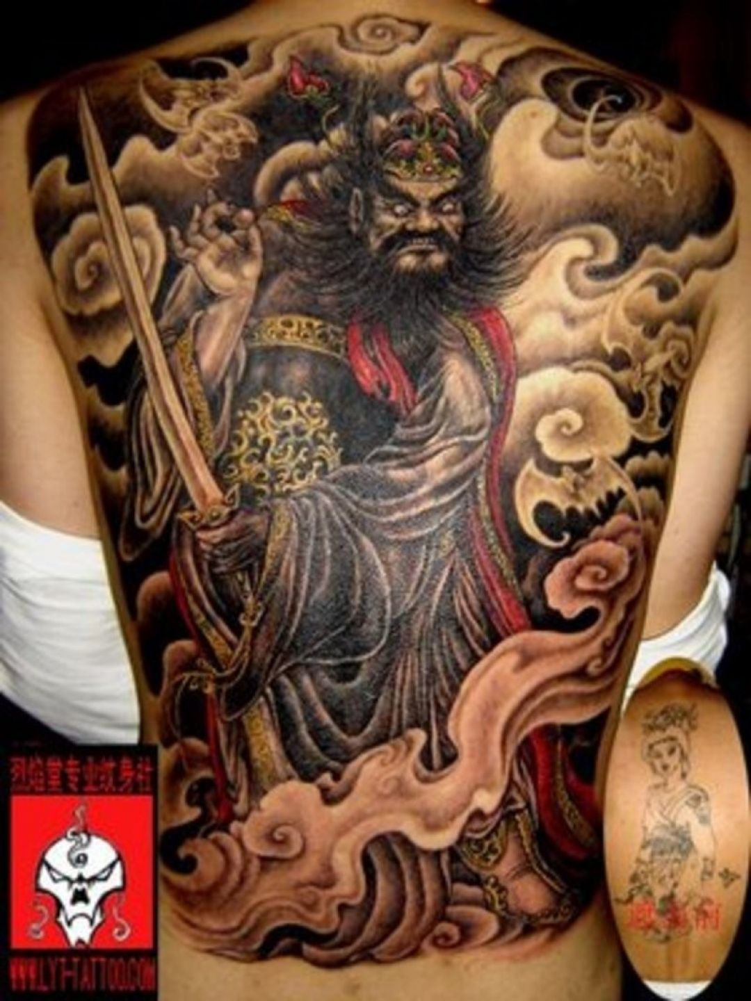 ✓[100+] Chinese Devil Back Tattoo Design (png / jpg) (2023)