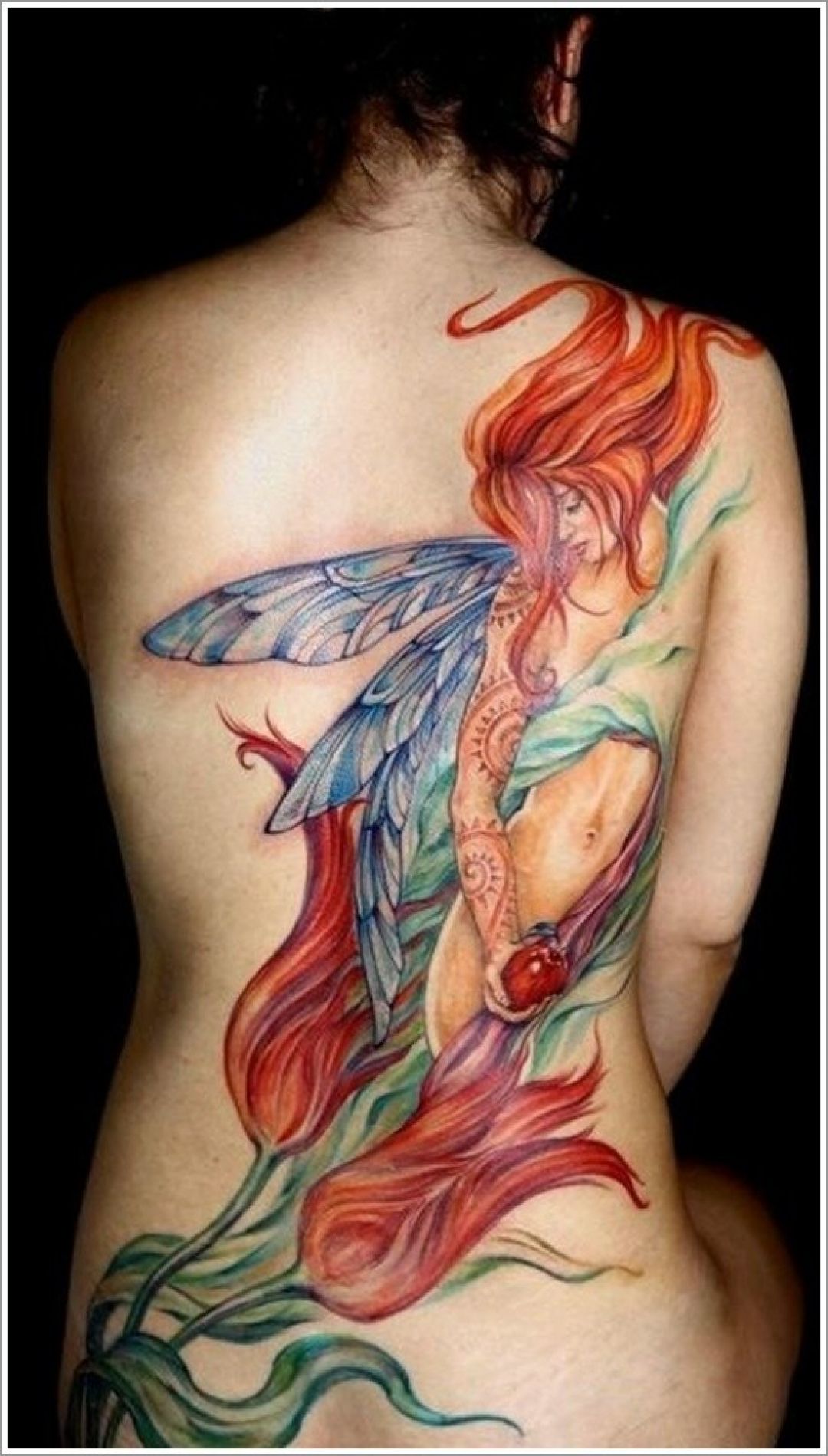 ✓[100+] Colorful Fairy Tattoo Design (png / jpg) (2023)