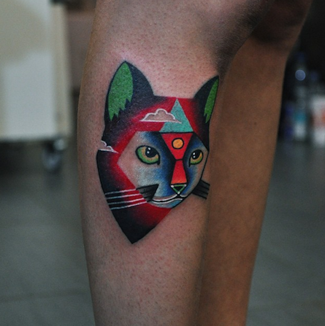 ✓[100+] Fantasy Cat Leg Tattoo Design (png / jpg) (2023)