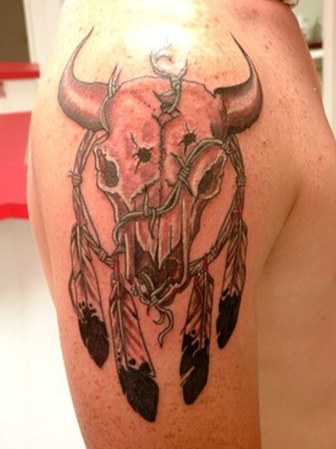 ✓[100+] Indian Bull Skull Tattoo Design (png / jpg) (2023)