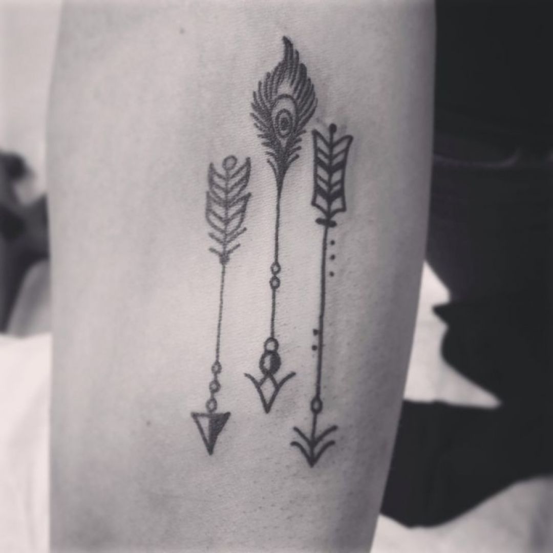 ✓[100+] Indian Tribal Black Arrow Tattoo Design (png / jpg) (2023)