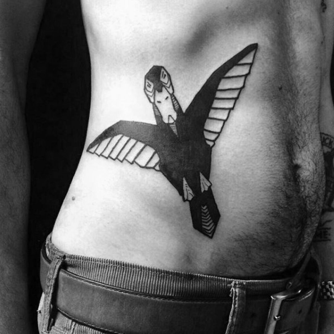 ✓[100+] Ink Black Bird Side Tattoo Design (png / jpg) (2023)