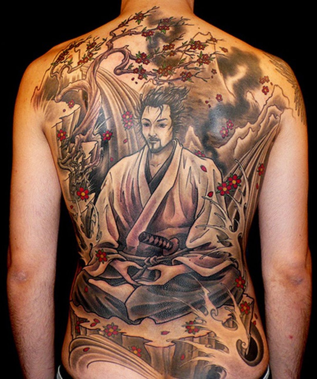 ✓[100+] Japanese Samurai Back Tattoo Design (png / jpg) (2023)
