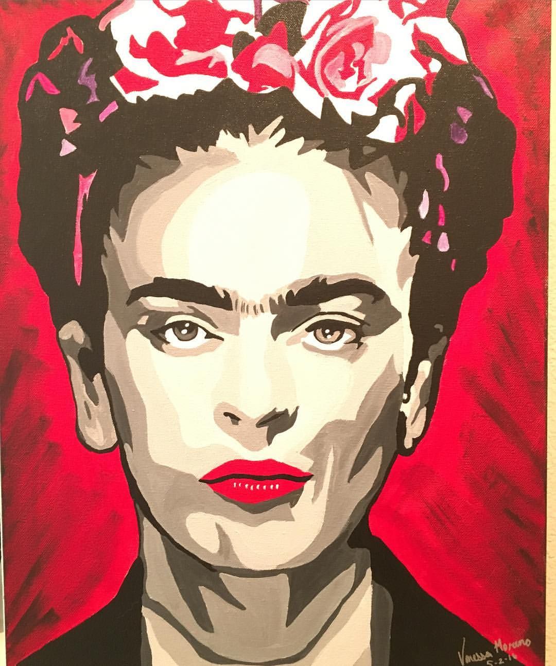 ✓[85+] Popart Pop Art Handpainted Painting Paint Fridakahlo Frida Acrylic -  Android / iPhone HD Wallpaper Background Download (png / jpg) (2023)