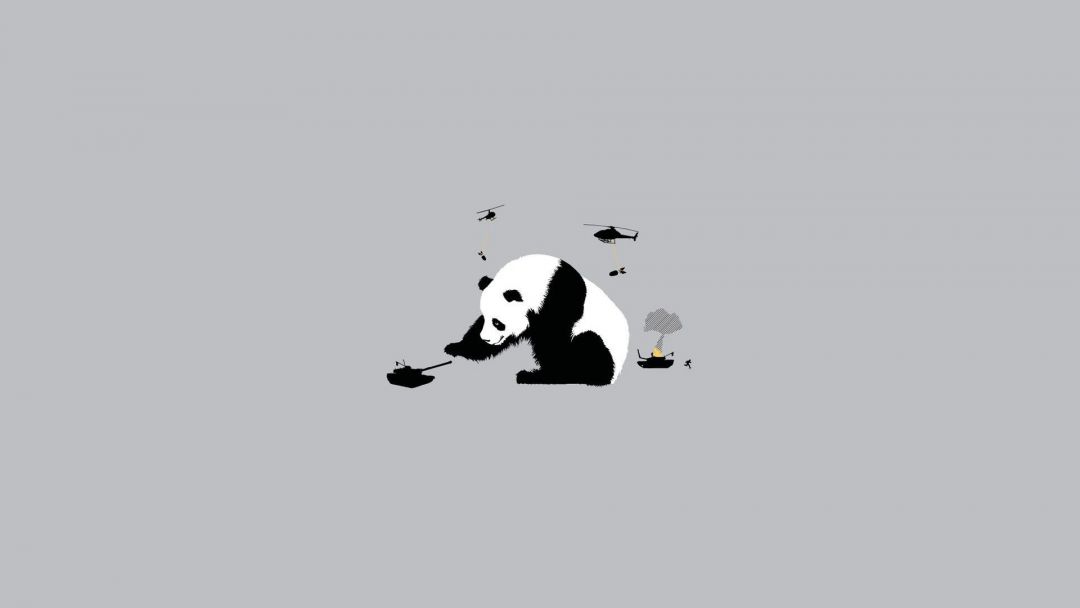 ✓[110+] Abstract funny panda bears simple simplistic wallpaper - Android /  iPhone HD Wallpaper Background Download (png / jpg) (2023)