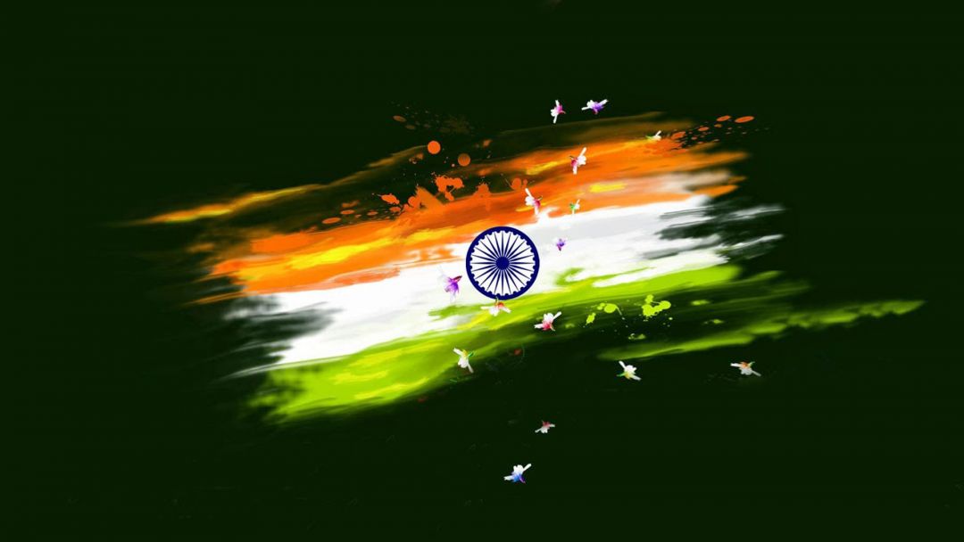 ✓[65+] Abstract Paint India Flag for Independence Day Wallpaper in HD 1080P  - Android / iPhone HD Wallpaper Background Download (png / jpg) (2023)