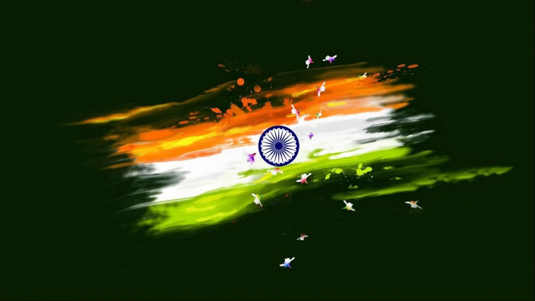 ✓[55+] Abstract Paint India Flag for Independence Day Wallpaper in HD 1080P  - Android / iPhone HD Wallpaper Background Download (png / jpg) (2023)