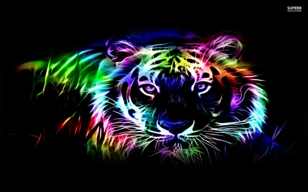 ✓[110+] Animals Image 4k Background HD Picture neon tiger outline wallpaper  - Android / iPhone HD Wallpaper Background Download (png / jpg) (2023)