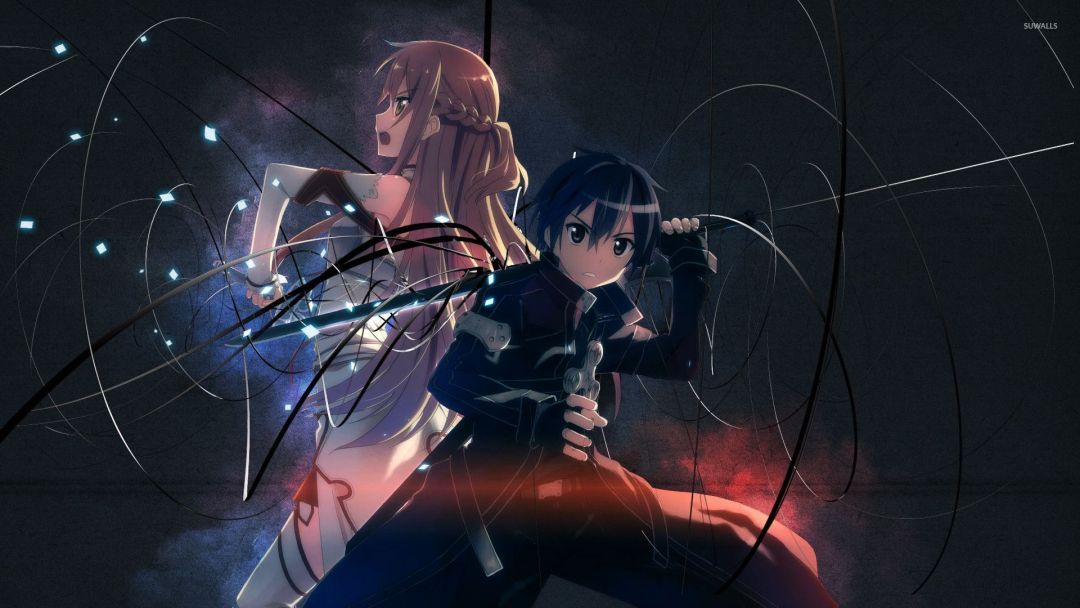 ✓[60+] Asuna and Kirito - Sword Art Online wallpaper - Anime wallpaper -  Android / iPhone HD Wallpaper Background Download (png / jpg) (2023)