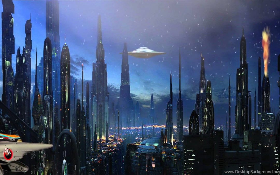 ✓[70+] Space City Animation YouTube Desktop Background - Android / iPhone  HD Wallpaper Background Download (png / jpg) (2023)