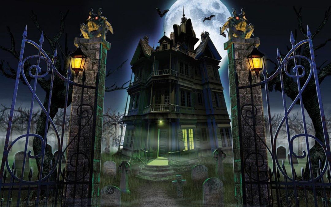 ✓[90+] Horror Ghost Houses wallpaper HQ image size : 1440x900 - Android /  iPhone HD Wallpaper Background Download (png / jpg) (2023)