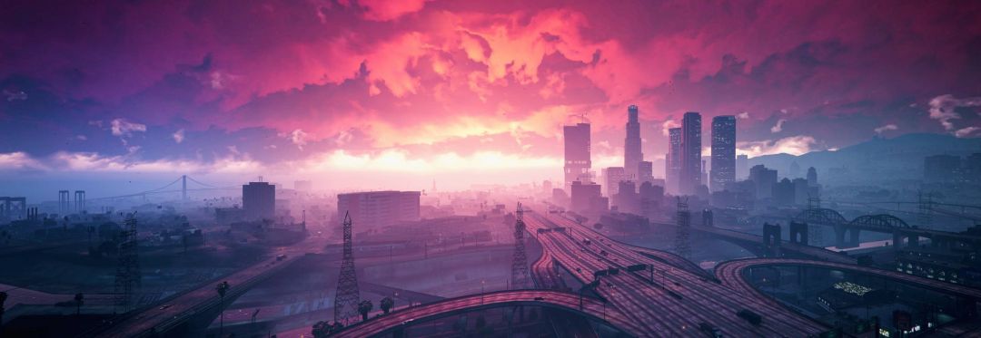 ✓[50+] Wallpaper Grand Theft Auto V, Sunset, City, HD, Games - Android /  iPhone HD Wallpaper Background Download (png / jpg) (2023)
