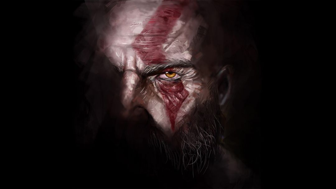 ✓[10395+] Kratos God Of War 4 Artwork - Android / iPhone HD Wallpaper  Background Download (png / jpg) (2023)