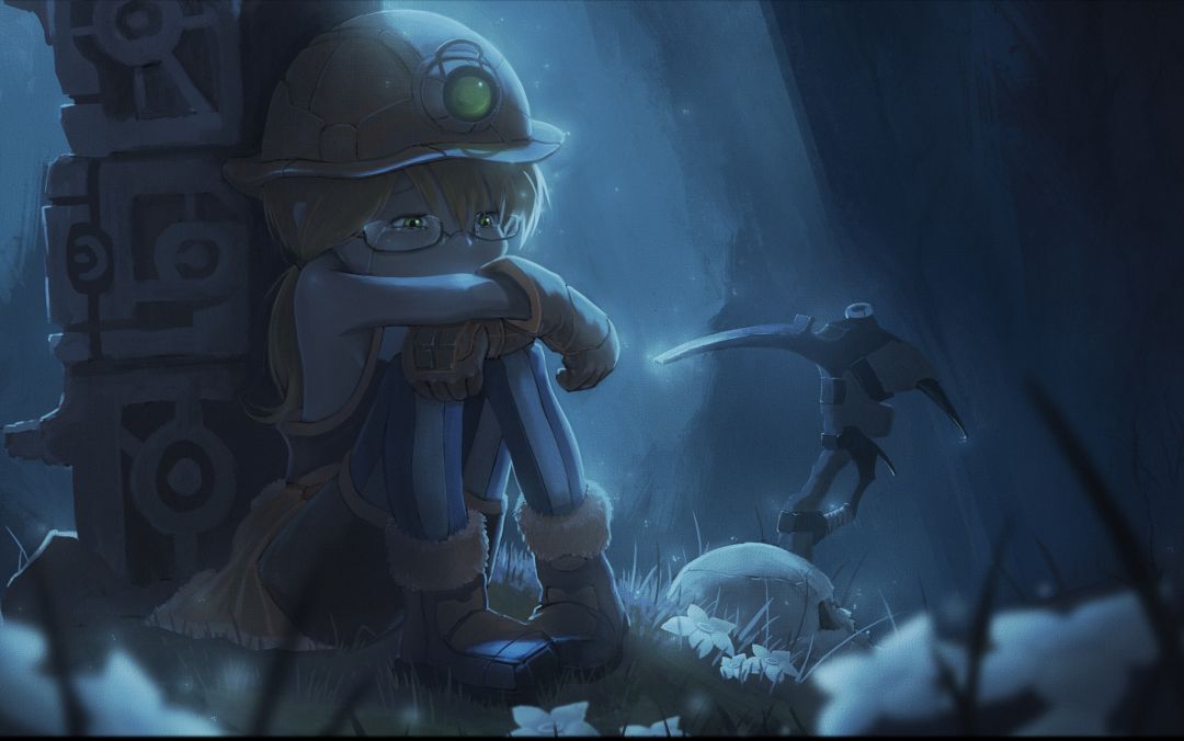 ✓[122195+] Skull Flowers Riko (made In Abyss) Made In Abyss Pickaxes -  Android / iPhone HD Wallpaper Background Download (png / jpg) (2023)