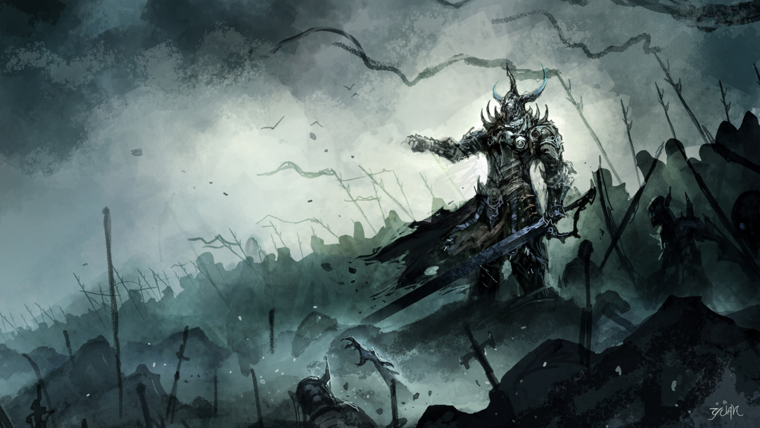 ✓[122195+] Battle Lich Warrior Dark Rpg Fantasy Art War - Android / iPhone  HD Wallpaper Background Download (png / jpg) (2023)