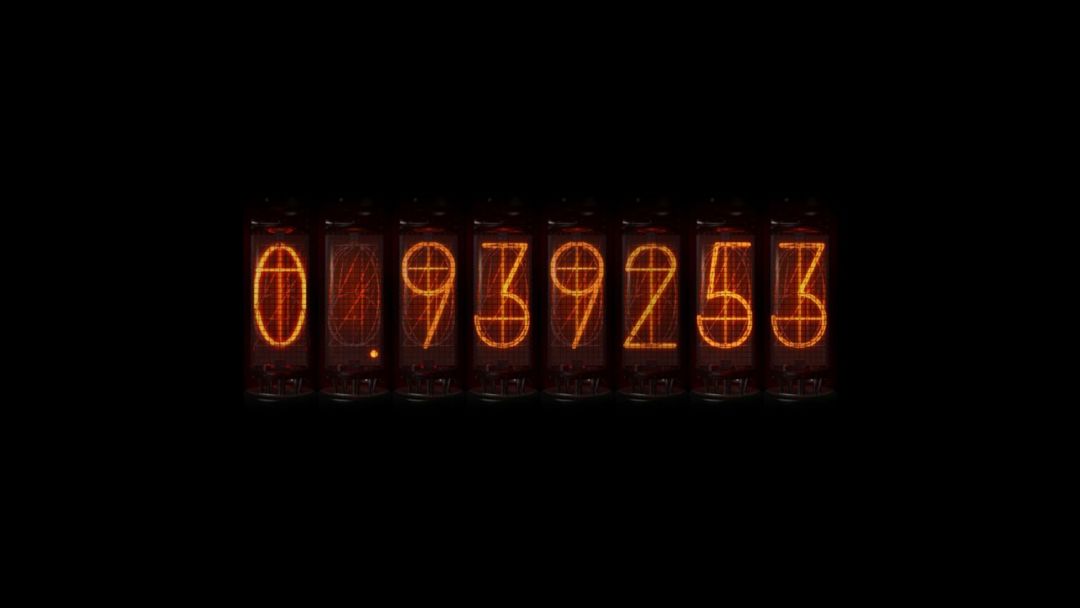 ✓[122195+] Steins;gate Time Travel Divergence Meter Nixie Tubes Numbers  Anime - Android / iPhone HD Wallpaper Background Download (png / jpg) (2023)