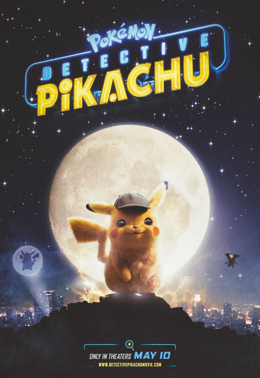 ✓[95+] Movie Poster Detective Pikachu - Fan Art - Android / iPhone HD  Wallpaper Background Download (png / jpg) (2023)