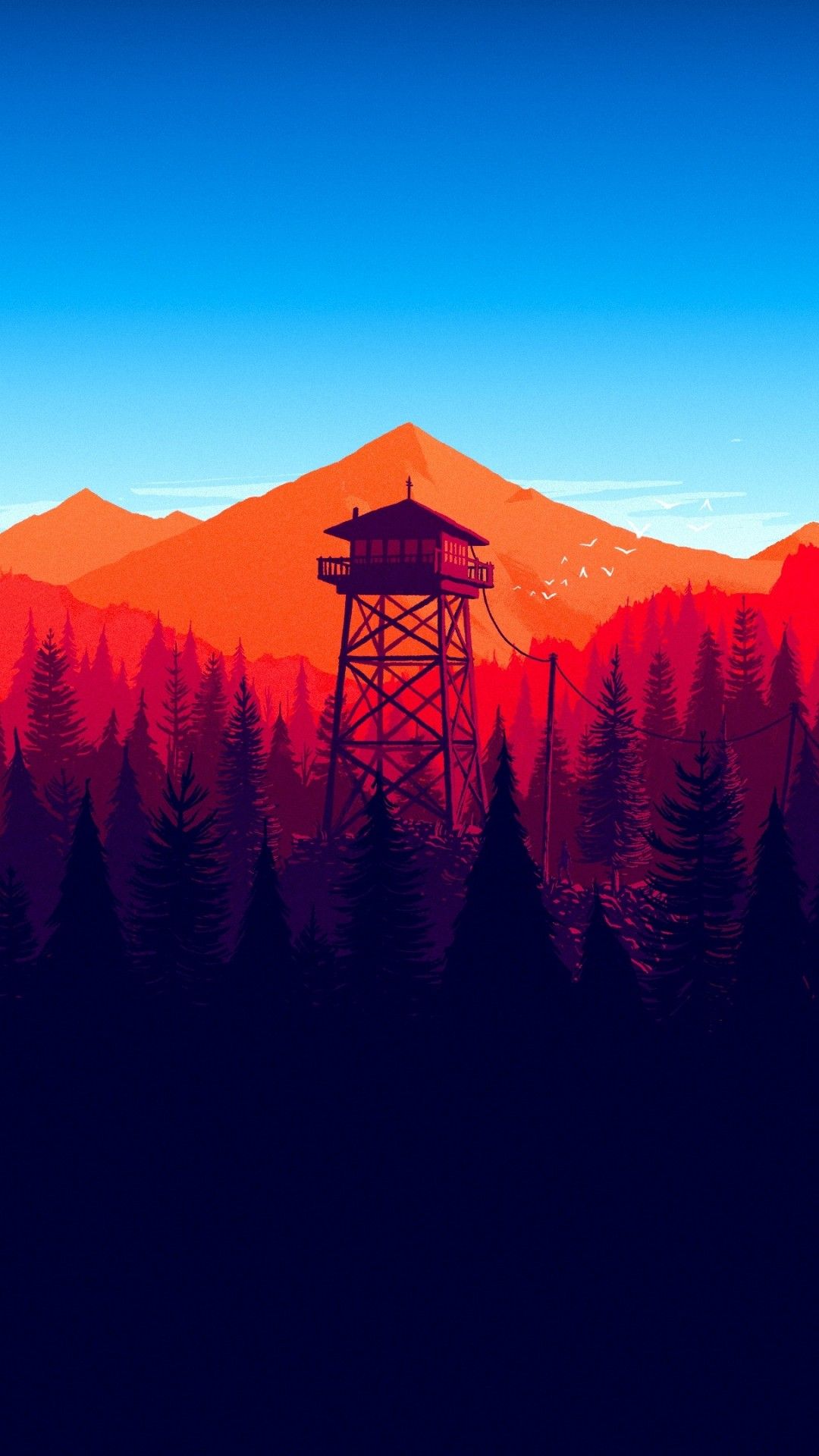 ✓[40+] Download 1080x1920 Firewatch, Forest, Landscape, In Game - Android / iPhone  HD Wallpaper Background Download (png / jpg) (2023)